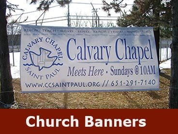 custom church event banner